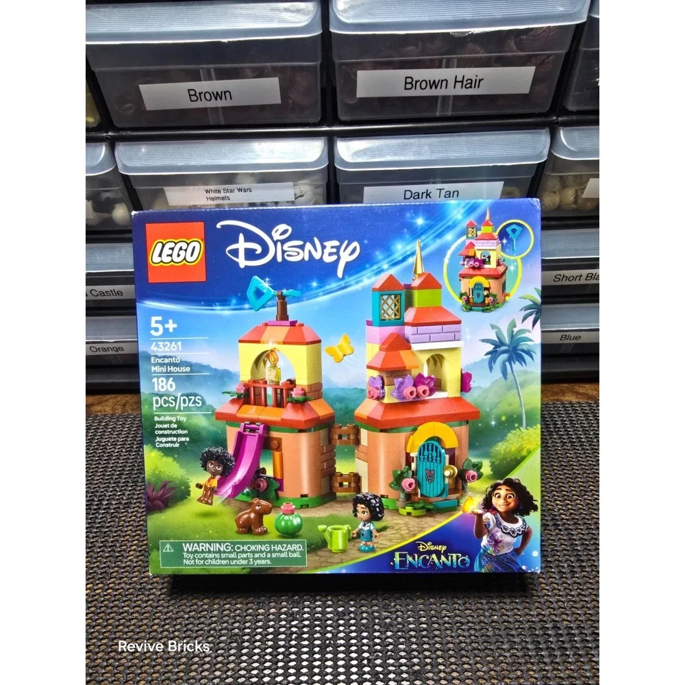 LEGO Disney Encanto Mini House Building Toy Set for Disney Fans 43261 Brand New